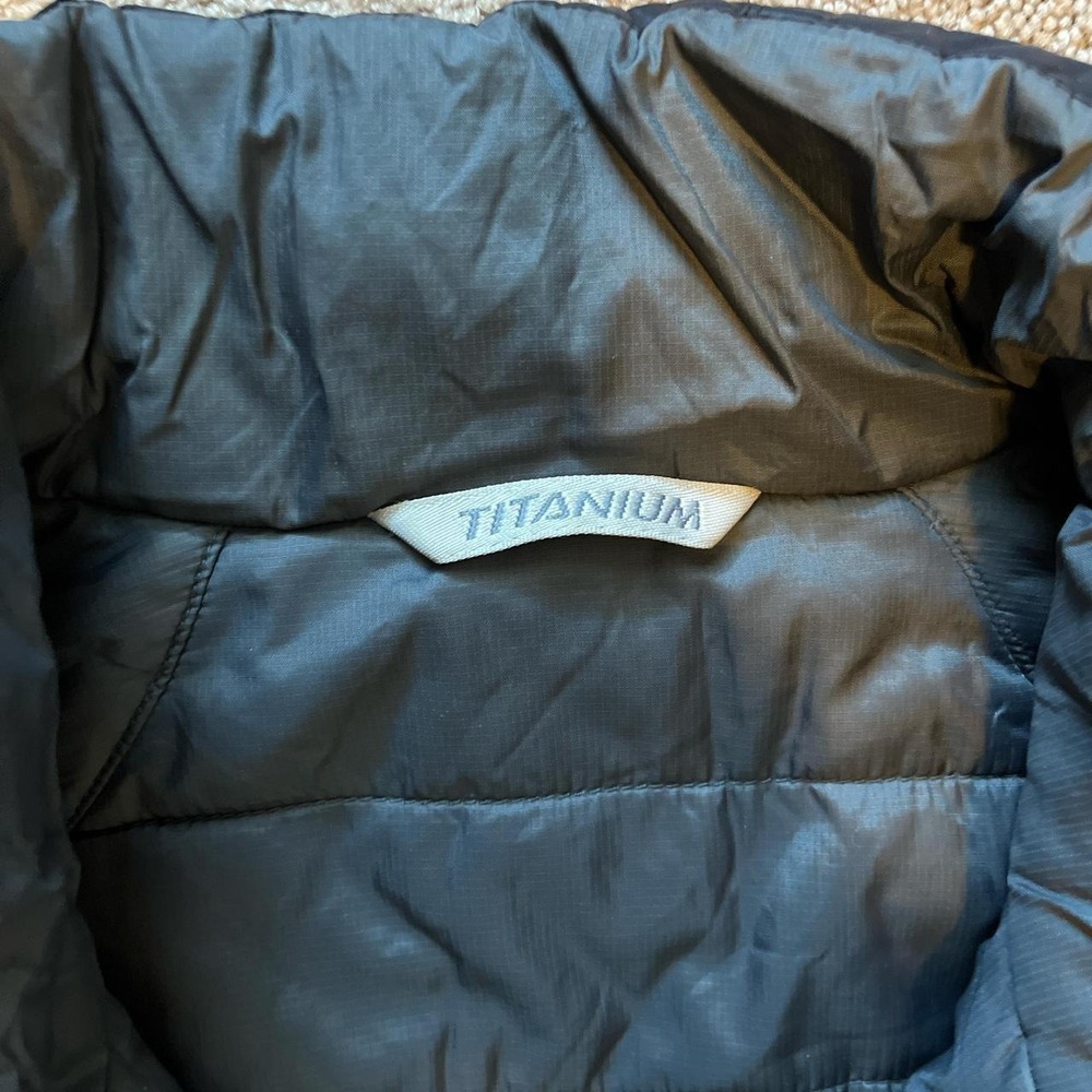 Women's Columbia titanium full zip black jacket warmth gorp M - Picture 2 of 6